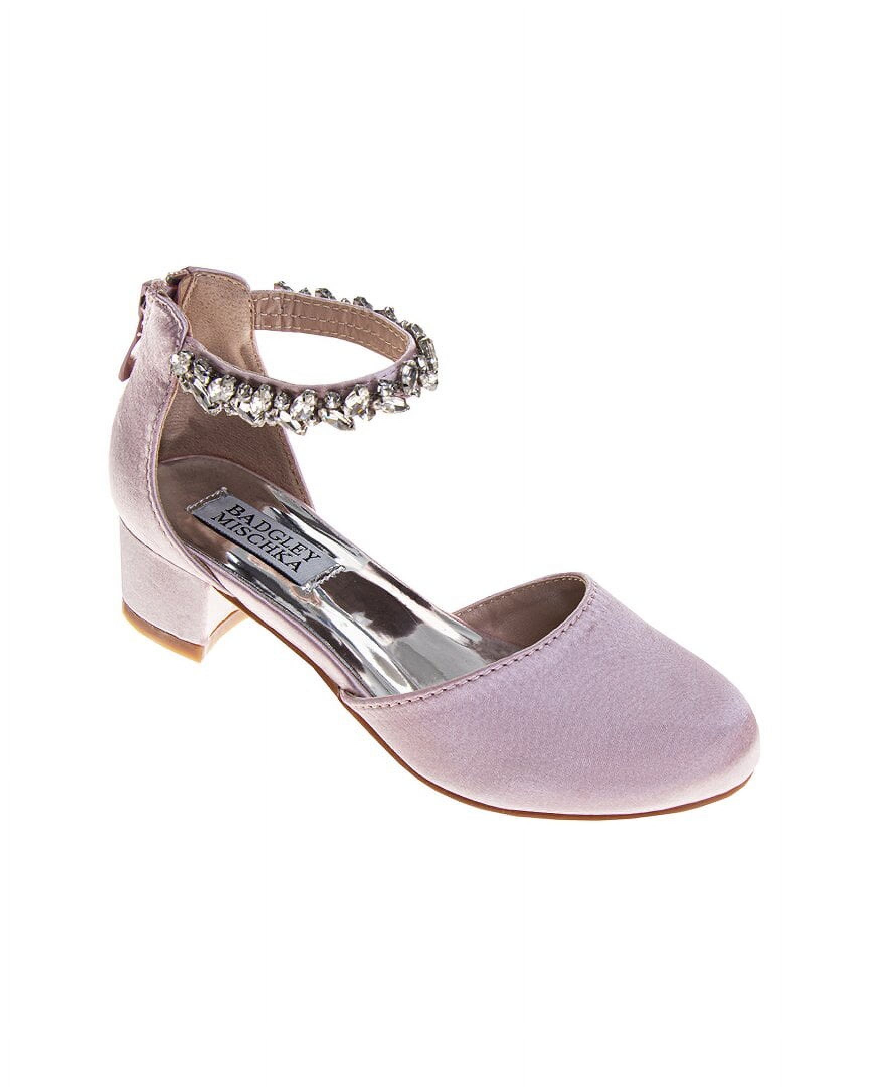 Badgley Mischka Heel Dress Shoe, 2, Pink